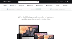 Desktop Screenshot of megamac.com